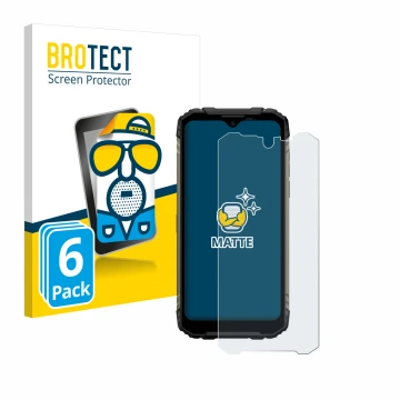 Face avant d’un emballage produit avec le logo de la marque BROTECT. À côté, l’appareil Doogee S96 Pro est représenté avec la 