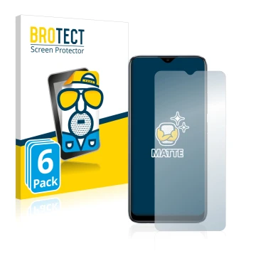 Face avant d’un emballage produit avec le logo de la marque BROTECT. À côté, l’appareil realme C11 2021 est représenté avec la