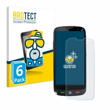 Face avant d’un emballage produit avec le logo de la marque BROTECT. À côté, l’appareil Brondi Amico XS est représenté avec la