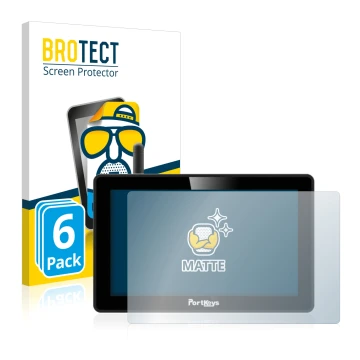 Face avant d’un emballage produit avec le logo de la marque BROTECT. À côté, l’appareil Portkeys BM5 WR est représenté avec la