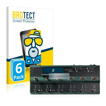 Face avant d’un emballage produit avec le logo de la marque BROTECT. À côté, l’appareil Kemper Profiler Remote est représenté 