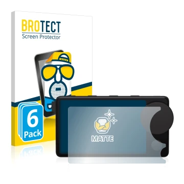 Face avant d’un emballage produit avec le logo de la marque BROTECT. À côté, l’appareil Spotify Car Thing est représenté avec 