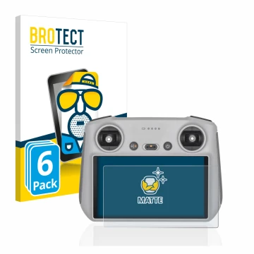 Face avant d’un emballage produit avec le logo de la marque BROTECT. À côté, l’appareil DJI RC Controller est représenté avec 