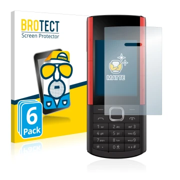 Face avant d’un emballage produit avec le logo de la marque BROTECT. À côté, l’appareil Nokia 5710 XA est représenté avec la p