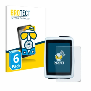 Face avant d’un emballage produit avec le logo de la marque BROTECT. À côté, l’appareil Sigma BC 12.0 WL est représenté avec l