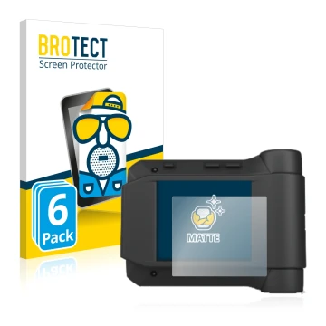 Face avant d’un emballage produit avec le logo de la marque BROTECT. À côté, l’appareil Swissphone s.Quad X35 est représenté a