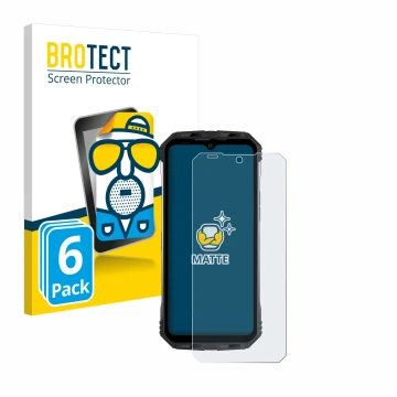 Face avant d’un emballage produit avec le logo de la marque BROTECT. À côté, l’appareil Doogee S100 est représenté avec la pro