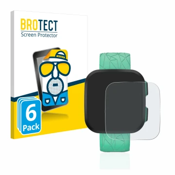 Face avant d’un emballage produit avec le logo de la marque BROTECT. À côté, l’appareil Garmin Bounce est représenté avec la p