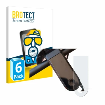 Face avant d’un emballage produit avec le logo de la marque BROTECT. À côté, l’appareil NIU KQi3 Max est représenté avec la pr