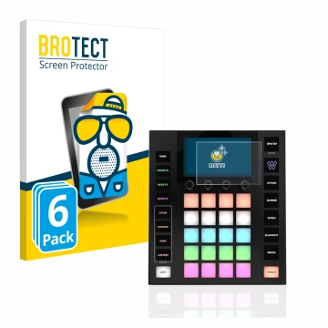 Face avant d’un emballage produit avec le logo de la marque BROTECT. À côté, l’appareil Wolfmix W1 est représenté avec la prot