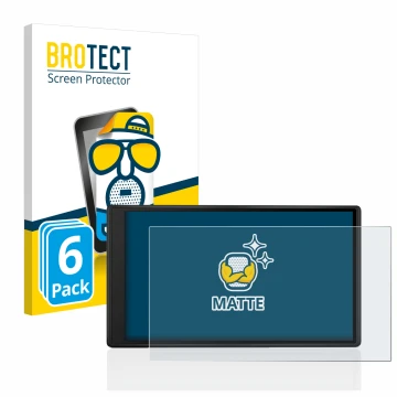 Face avant d’un emballage produit avec le logo de la marque BROTECT. À côté, l’appareil Garmin Drive 55 est représenté avec la