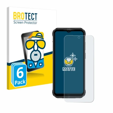 Face avant d’un emballage produit avec le logo de la marque BROTECT. À côté, l’appareil Ulefone Armor 21 est représenté avec l