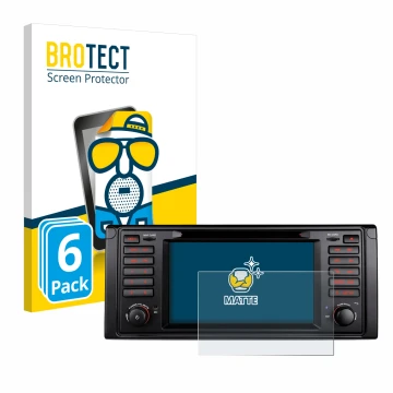 Face avant d’un emballage produit avec le logo de la marque BROTECT. À côté, l’appareil Xtrons IQ7039B est représenté avec la 