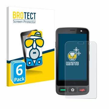 Face avant d’un emballage produit avec le logo de la marque BROTECT. À côté, l’appareil Brondi Amico Pocket est représenté ave