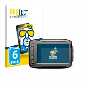 Face avant d’un emballage produit avec le logo de la marque BROTECT. À côté, l’appareil Blueskysea DV999 est représenté avec l