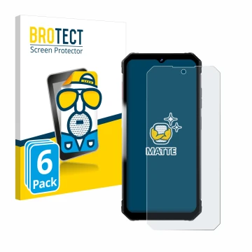 Face avant d’un emballage produit avec le logo de la marque BROTECT. À côté, l’appareil Fossibot F102 est représenté avec la p