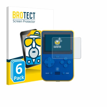 Face avant d’un emballage produit avec le logo de la marque BROTECT. À côté, l’appareil Blaze Super Pocket est représenté avec