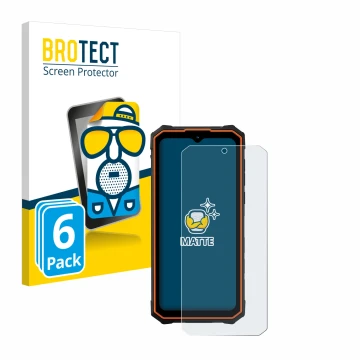 Face avant d’un emballage produit avec le logo de la marque BROTECT. À côté, l’appareil Hotwav Cyber 13 Pro est représenté ave