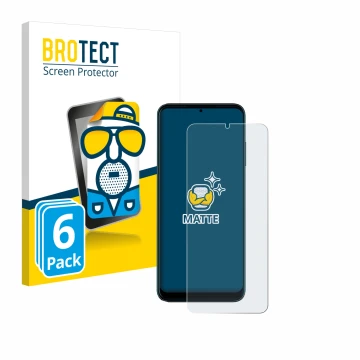 Face avant d’un emballage produit avec le logo de la marque BROTECT. À côté, l’appareil Telekom T Phone Pro est représenté ave