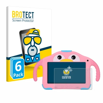 Face avant d’un emballage produit avec le logo de la marque BROTECT. À côté, l’appareil okulaku KIDS03-Pro03 7