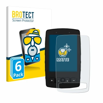 Face avant d’un emballage produit avec le logo de la marque BROTECT. À côté, l’appareil TwoNav Aventura 2 Plus est représenté 