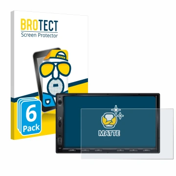 Face avant d’un emballage produit avec le logo de la marque BROTECT. À côté, l’appareil Atoto F7 WE est représenté avec la pro