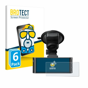 Face avant d’un emballage produit avec le logo de la marque BROTECT. À côté, l’appareil Redtiger F7NS 4K est représenté avec l