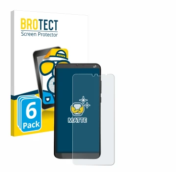 Face avant d’un emballage produit avec le logo de la marque BROTECT. À côté, l’appareil Brondi Amico XL est représenté avec la