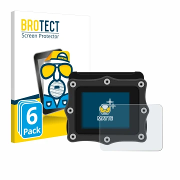 Face avant d’un emballage produit avec le logo de la marque BROTECT. À côté, l’appareil Shearwater Perdix dive computer est re