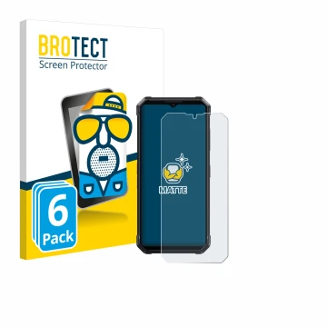 Face avant d’un emballage produit avec le logo de la marque BROTECT. À côté, l’appareil Fossibot F106 Pro est représenté avec 