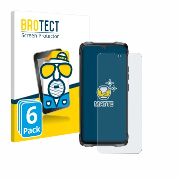 Face avant d’un emballage produit avec le logo de la marque BROTECT. À côté, l’appareil Cubot King Kong Power 3 est représenté