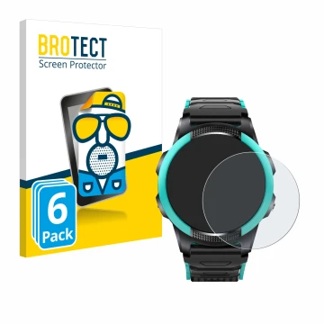Face avant d’un emballage produit avec le logo de la marque BROTECT. À côté, l’appareil SaveFamily Slim 4G est représenté avec