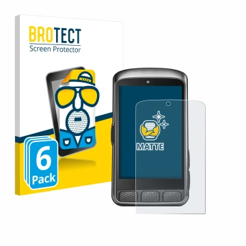 Face avant d’un emballage produit avec le logo de la marque BROTECT. À côté, l’appareil Wahoo Elemnt ACE est représenté avec l