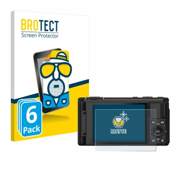 Face avant d’un emballage produit avec le logo de la marque BROTECT. À côté, l’appareil Yashica City 100 est représenté avec l