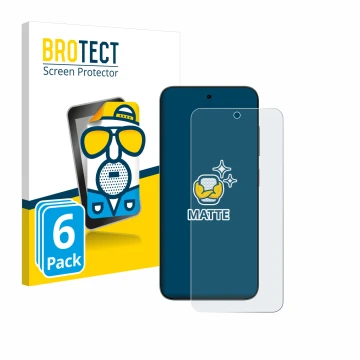 Face avant d’un emballage produit avec le logo de la marque BROTECT. À côté, l’appareil ZTE Blade V70 est représenté avec la p