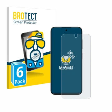 Face avant d’un emballage produit avec le logo de la marque BROTECT. À côté, l’appareil ZTE Blade V70 Vita est représenté avec