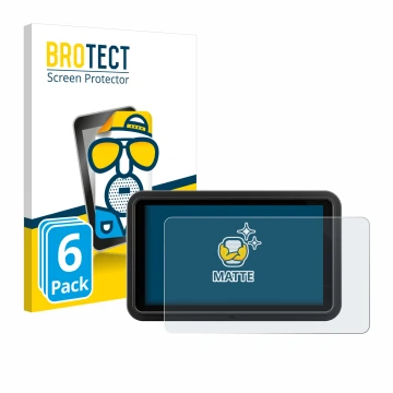 Face avant d’un emballage produit avec le logo de la marque BROTECT. À côté, l’appareil Atomos Shinobi Go est représenté avec 