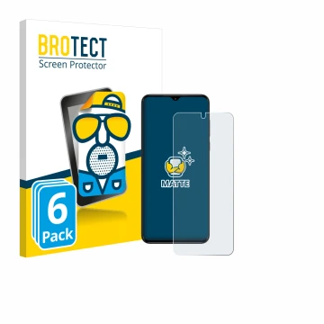 Face avant d’un emballage produit avec le logo de la marque BROTECT. À côté, l’appareil ZTE Nubia Neo est représenté avec la p