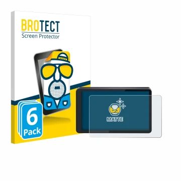 Face avant d’un emballage produit avec le logo de la marque BROTECT. À côté, l’appareil CARabc DB601 est représenté avec la pr