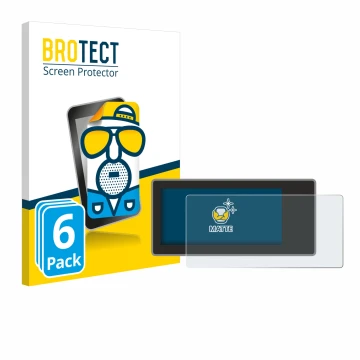 Face avant d’un emballage produit avec le logo de la marque BROTECT. À côté, l’appareil Acta Berg Radio est représenté avec la