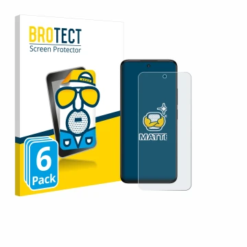 Face avant d’un emballage produit avec le logo de la marque BROTECT. À côté, l’appareil TCL 60 5G est représenté avec la prote