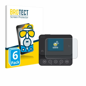 Face avant d’un emballage produit avec le logo de la marque BROTECT. À côté, l’appareil ISDT K2Zip est représenté avec la prot