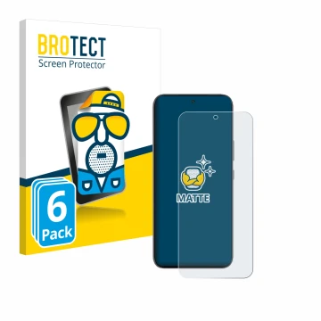 Face avant d’un emballage produit avec le logo de la marque BROTECT. À côté, l’appareil Infinix GT 30 Pro est représenté avec 