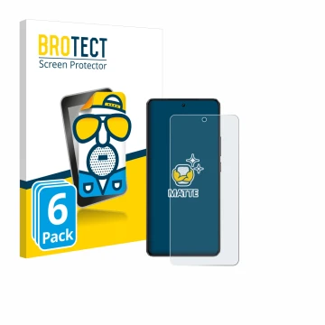 Face avant d’un emballage produit avec le logo de la marque BROTECT. À côté, l’appareil realme GT 7 est représenté avec la pro