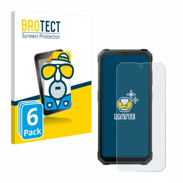 Face avant d’un emballage produit avec le logo de la marque BROTECT. À côté, l’appareil Blackview BV4800 est représenté avec l