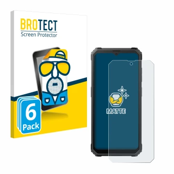 Face avant d’un emballage produit avec le logo de la marque BROTECT. À côté, l’appareil Blackview BV4800 SE est représenté ave