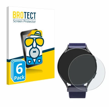Face avant d’un emballage produit avec le logo de la marque BROTECT. À côté, l’appareil Patronus Notfalluhr (41.5 mm) est repr