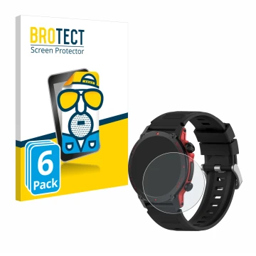 Face avant d’un emballage produit avec le logo de la marque BROTECT. À côté, l’appareil Popglory S136 est représenté avec la p