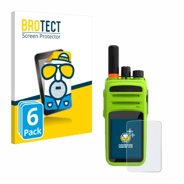 Face avant d’un emballage produit avec le logo de la marque BROTECT. À côté, l’appareil Talkpod N58 Plus est représenté avec l