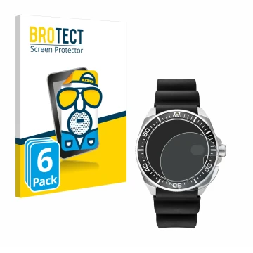 Face avant d’un emballage produit avec le logo de la marque BROTECT. À côté, l’appareil Seiko Prospex SRPE37 est représenté av